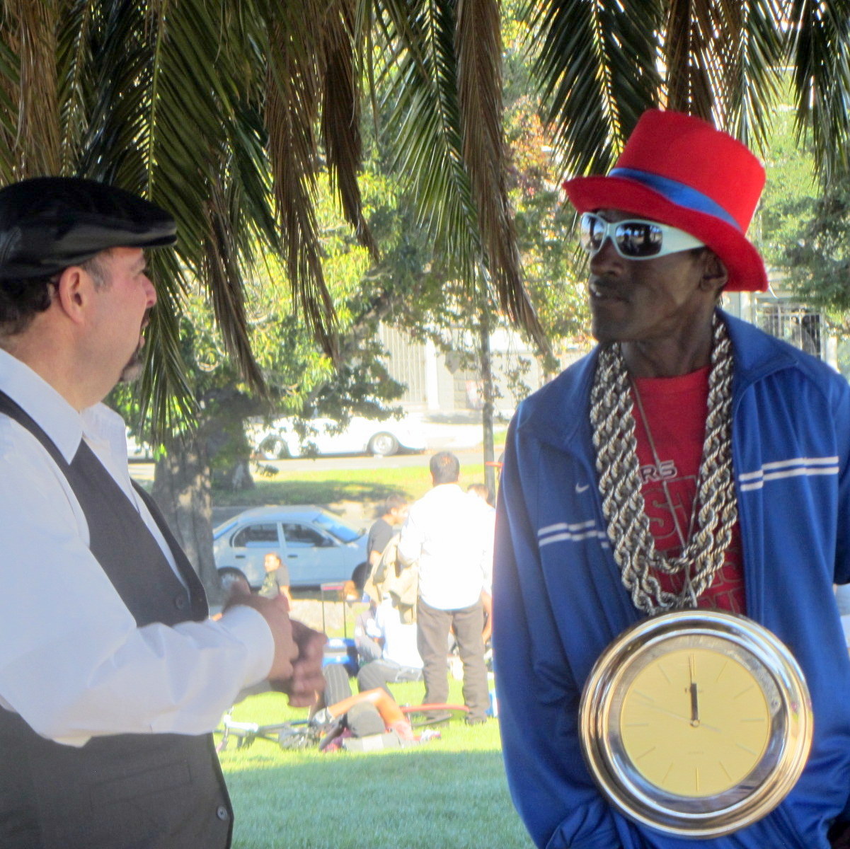JAMES CROCI WITNESSES TO CLOCK MAN AT DOLORES PARK